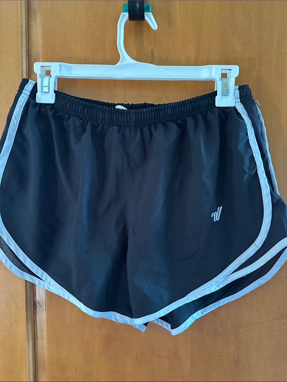 Varsity Spirit Cheer Shorts Black White Trim Medium M